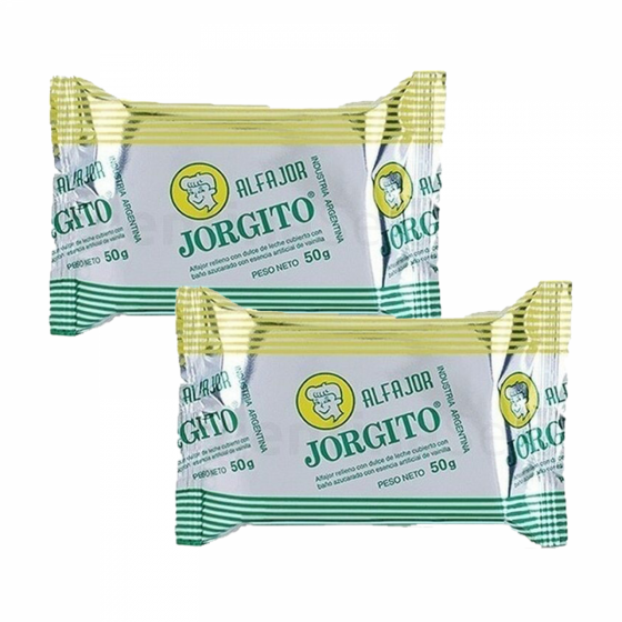 Alfajor Simple Jorgito Blanco 50 gr