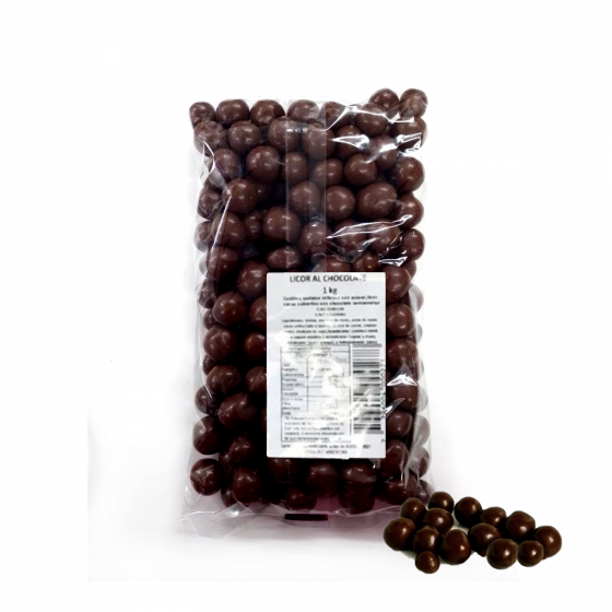 Bolitas de Licor al Chocolate Guadalest 1000 gr