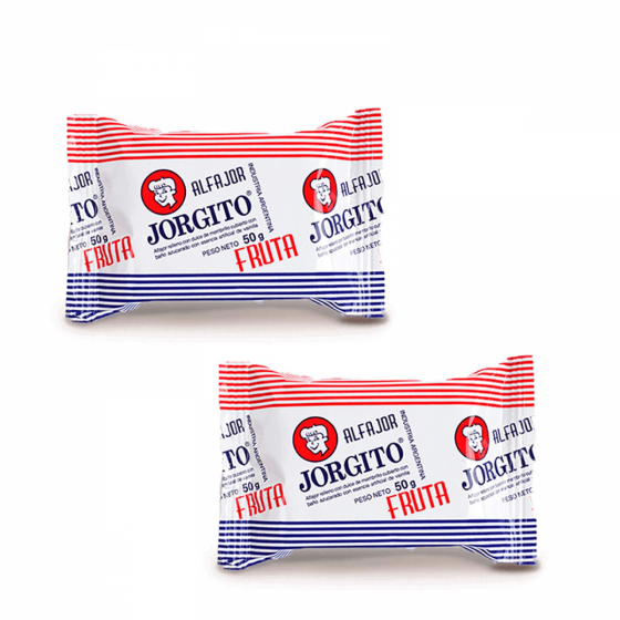 Alfajor Simple Jorgito Fruta 50 gr