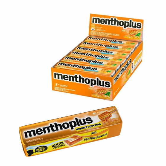 Pastillas Menthoplus Miel 29.4 gr