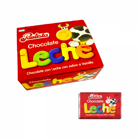 Chocolatín Paulista Leche 9gr