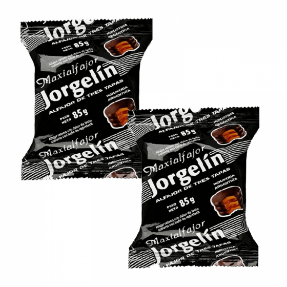 Alfajor Triple Jorgelin Negro 85 gr
