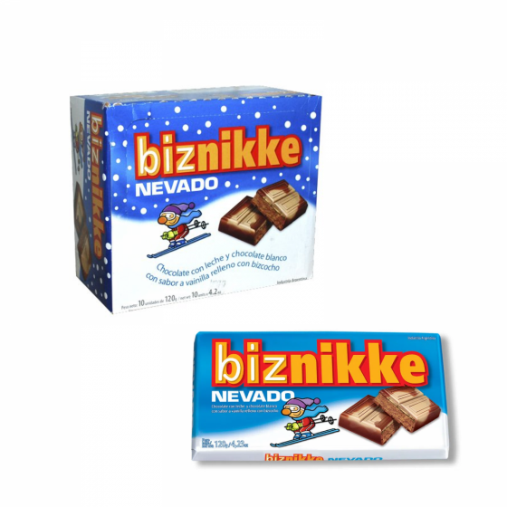 Chocolate Biznikke Nevado 120 gr