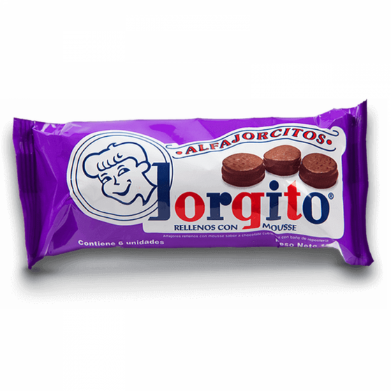 Alfajor Agrup. Jorgito Mousse 128 gr