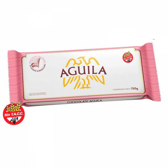 Chocolate Aguila Semiamargo 150 gr