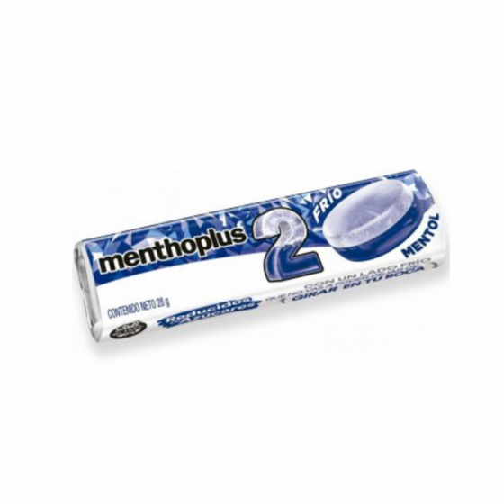 Pastillas Menthoplus 2 Frio Mentol 28 gr