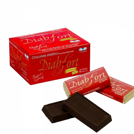 Chocolate Dietético Diab Fort 50 gr