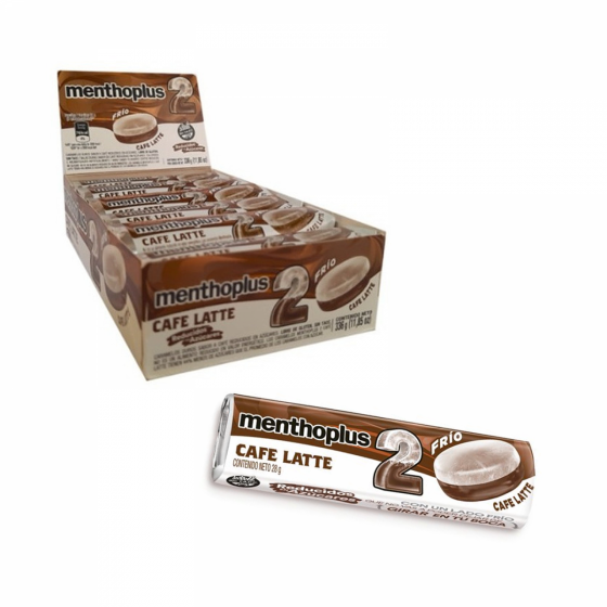 Pastillas Menthoplus 2 Frio Café Latte 28 gr