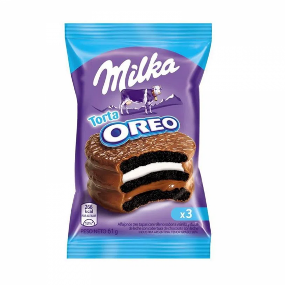 Alfajor Milka Torta Oreo 61gr
