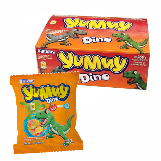 Gomitas Yummy Dino 30 gr