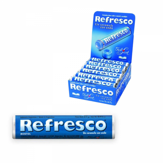 Pastilla Refresco Mentol 27 gr