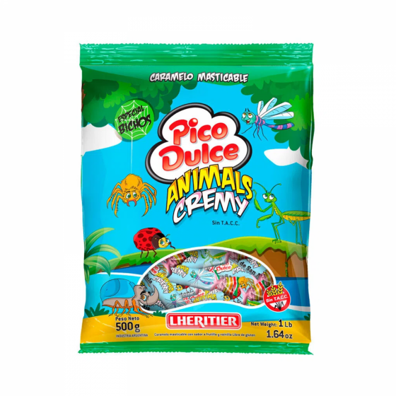 Caramelos Animals Cremy PicoDulce 500 gr