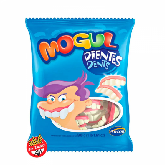 Gomitas Mogul Dientes 500 gr