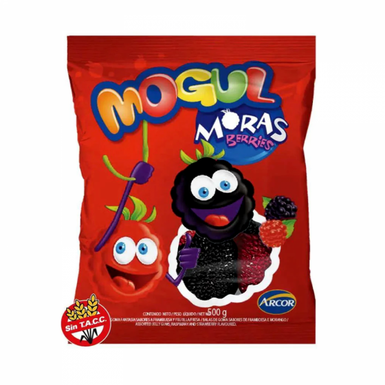 Gomitas Mogul Moras 500 gr