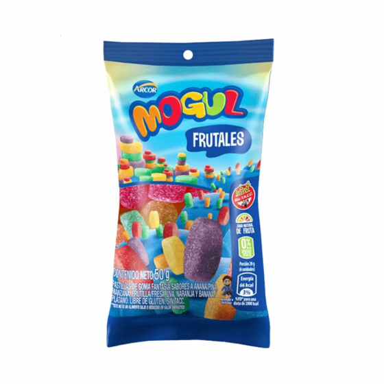 Gomitas Mogul Frutales 50 gr