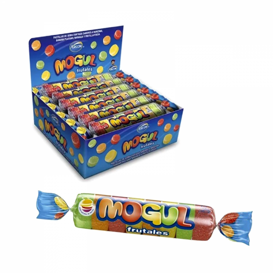 Gomitas Rollo Mogul Frutales 35 gr