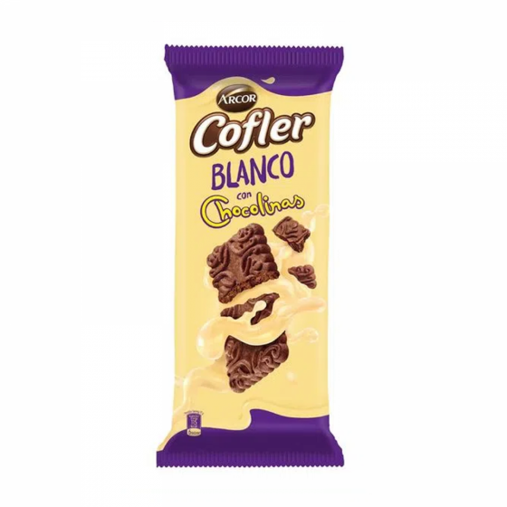 Chocolate Cofler Blanco Chocolinas 55 gr