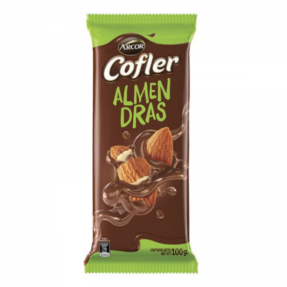Chocolate Cofler Almendras 100 gr