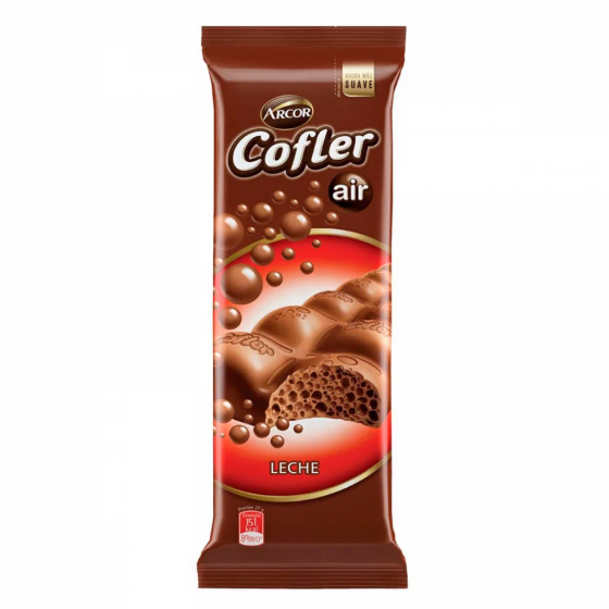 Chocolate Cofler Air Leche 55 gr