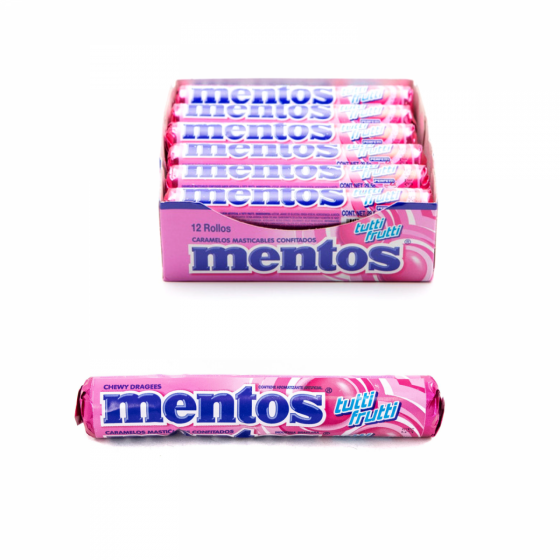 Pastillas Mentos Tutti Frutti 29.5 gr