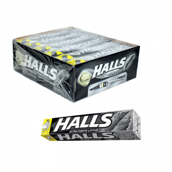 Pastilla Halls Menta Fuerte 25.2 gr