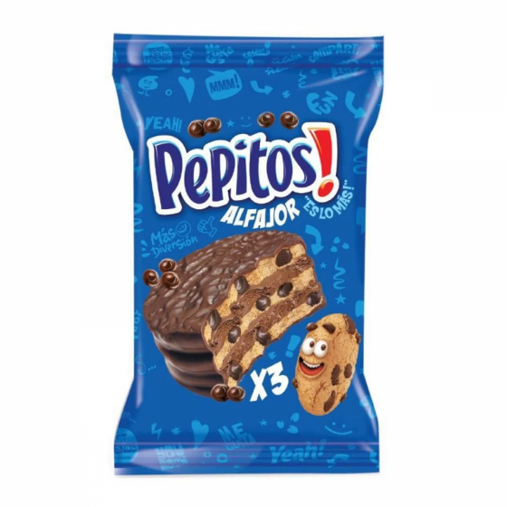 Alfajor Triple Pepitos 57 gr