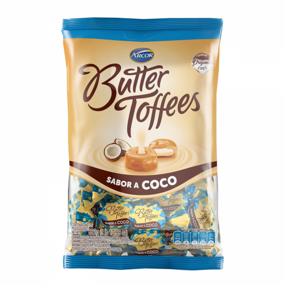 Caramelo Butter Toffees Coco 822 gr