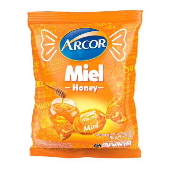 Caramelo Arcor Miel 675 gr