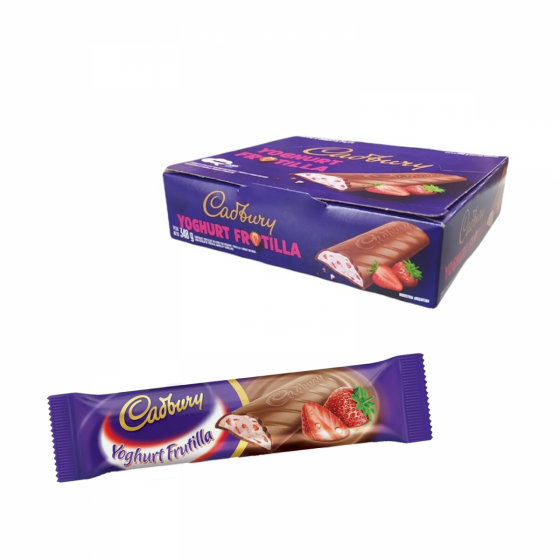 Chocolate Yoghurt Frutilla Cadbury 29 gr