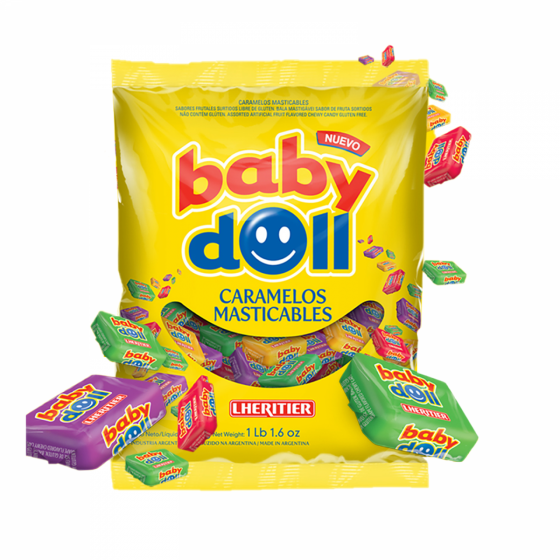 Caramelo masticable Baby doll 500 gr