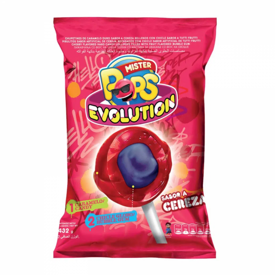 Chup. Mr Pops Evolution Cereza