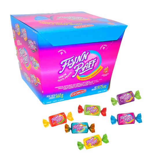 Caramelo Flynn Paff Tutti Frutti 560 gr