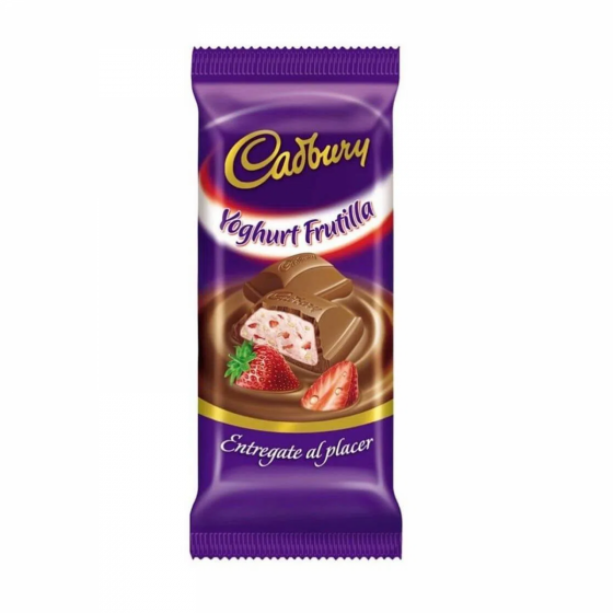 Chocolate Yogurt Frutilla Cadbury 82 gr