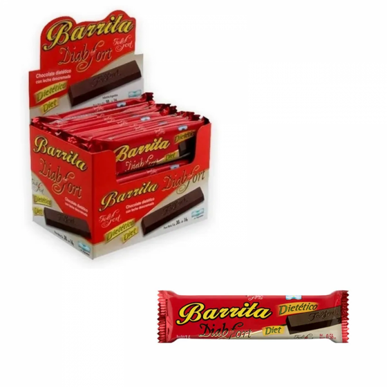 Barrita Chocolate Diab Fort 16 gr