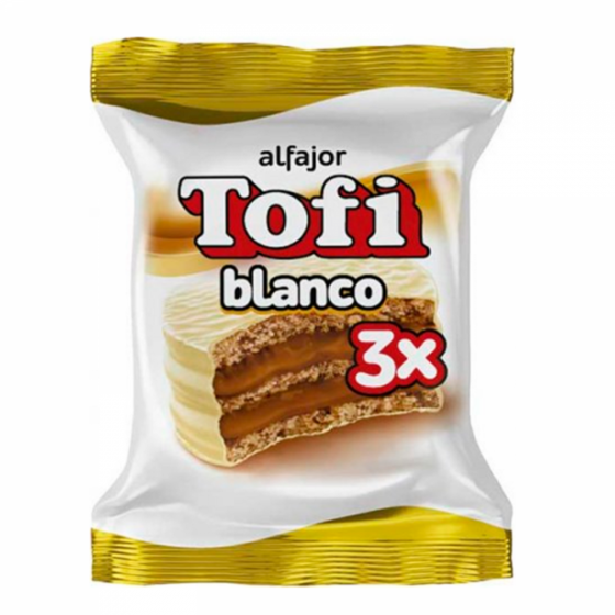 Alfajor Tofi Triple Blanco 73 gr