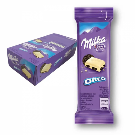 Chocolate Milka Oreo 20 gr
