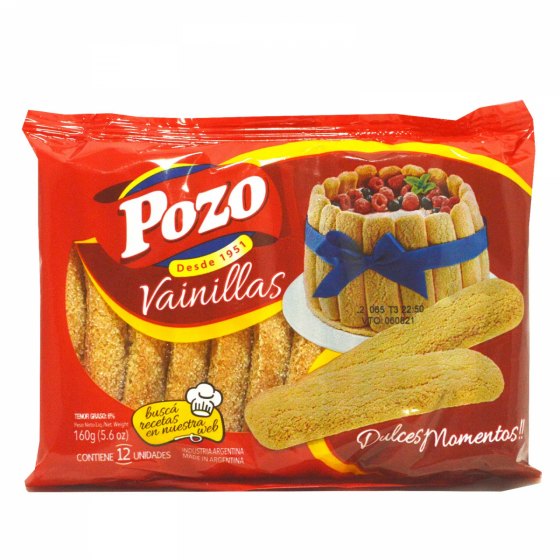 Vainillas Pozo 160 gr