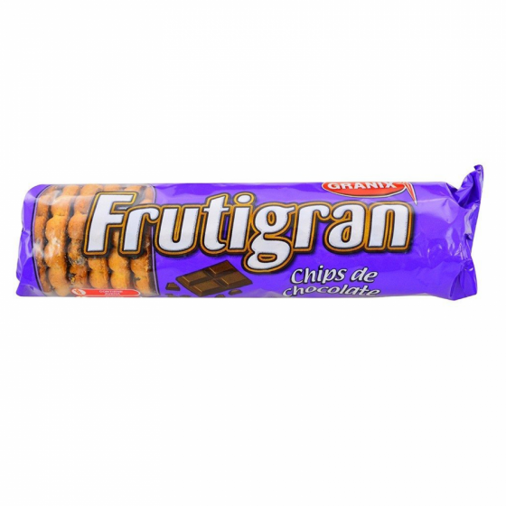 Galletita Frutigran Chips Chocolate 255 gr