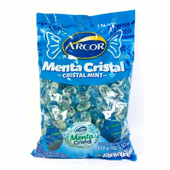 Caramelos Menta Cristal 810 gr