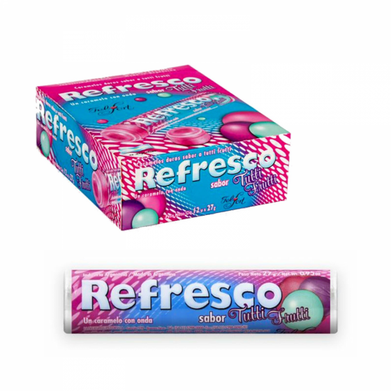 Pastilla Refresco Tutti Frutti 27 gr