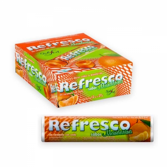 Pastilla Refresco Mandarina 27 gr