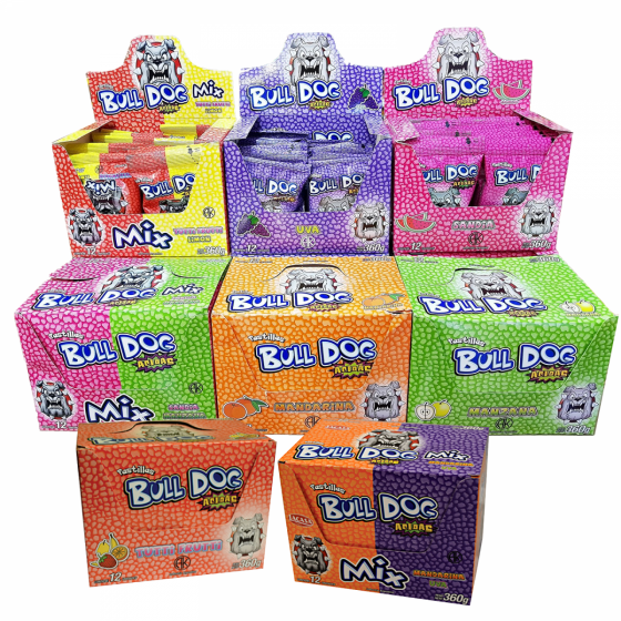 Pastillas Bull Dog Uva 30 gr