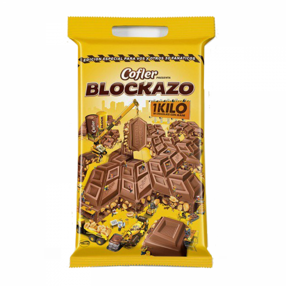 Chocolate Blockazo 1000 gr