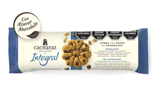 Galletita Avena y Chips de Chocolate Cachafaz 225 gr
