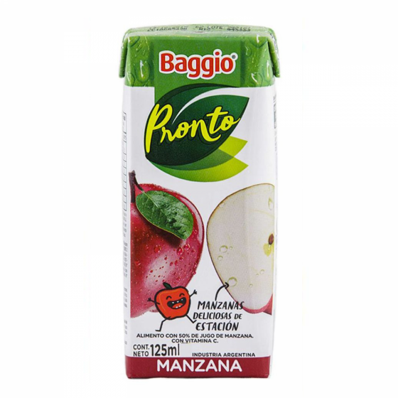 Jugo Baggio Manzana 200ml