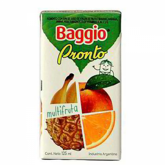 Jugo Baggio Multifruta 200ml