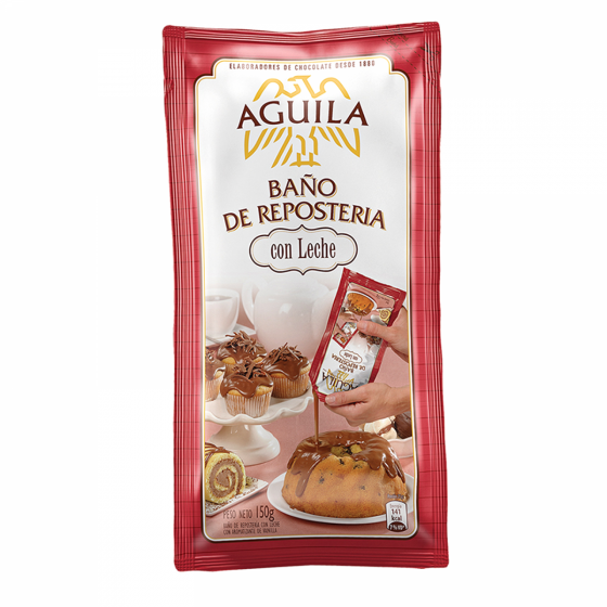 Baño repostero Aguila c/leche  150 gr