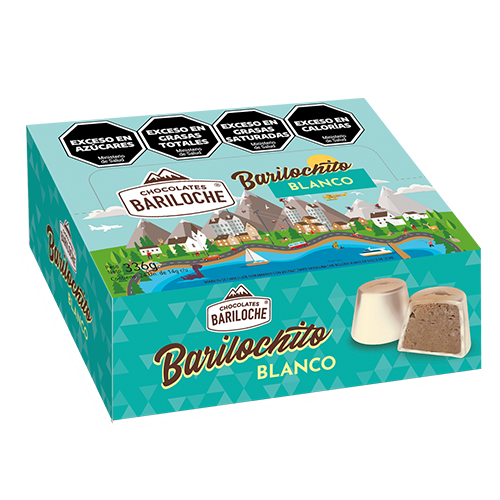 Bombonera Barilochito Blanco 14 gr (24u)