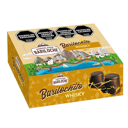 Bombonera Licor Whisky 14 gr (24u)