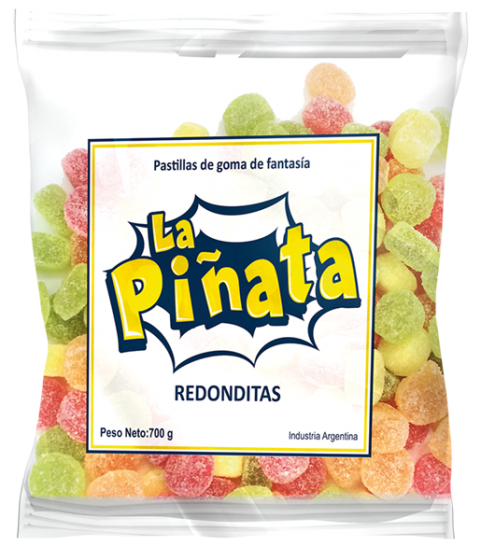 Gomitas La Piñata Redonditas 700 gr